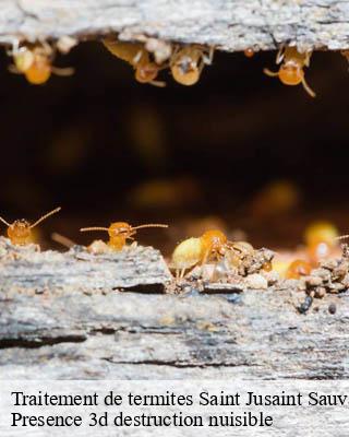 Traitement de termites saint-jusaint-sauvage-51260 Presence 3d destruction nuisible